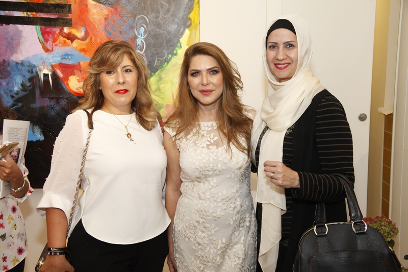 Opening of Nina Taher's Solo Exhibition 'Woman'